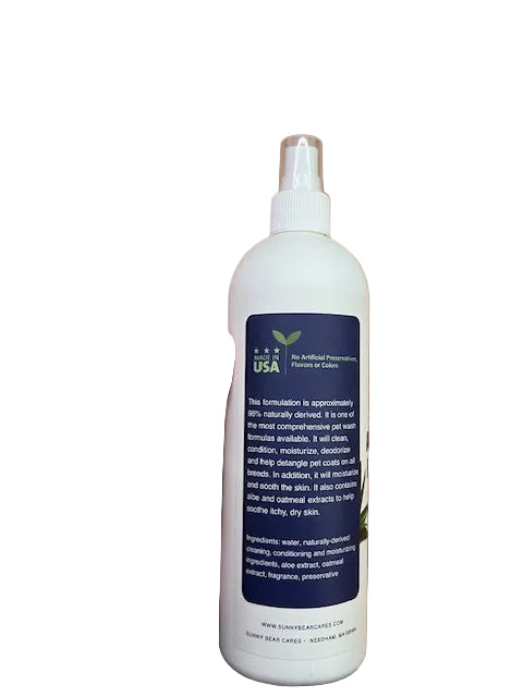 16 fl oz Naturally-Derived Pet Detangling Spray